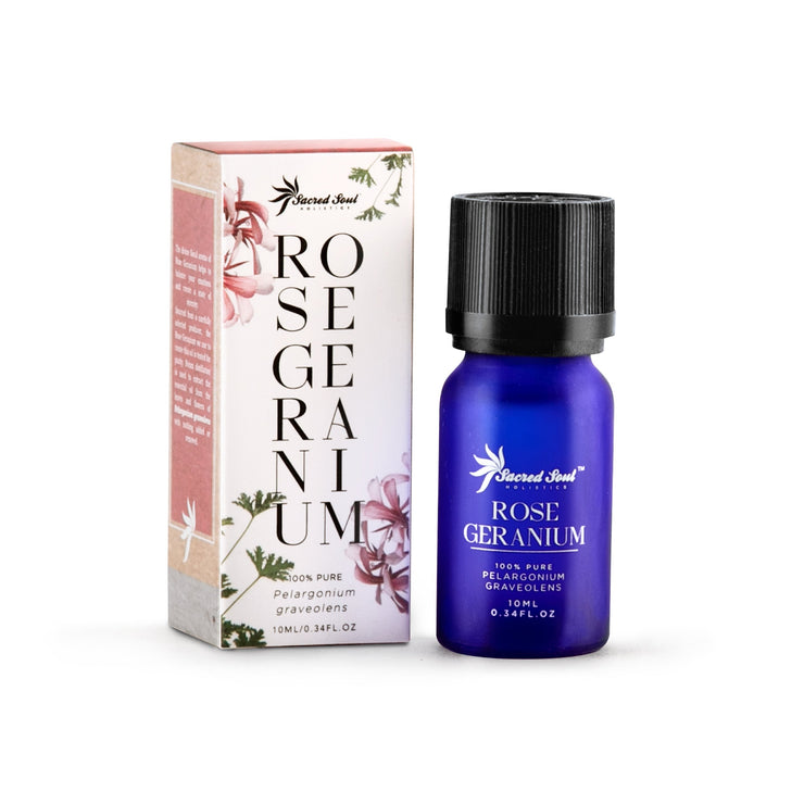 Essential Oils Floral 3 Set - Lavender, Rose Geranium, Ylang Ylang - Sacred Soul Holistics