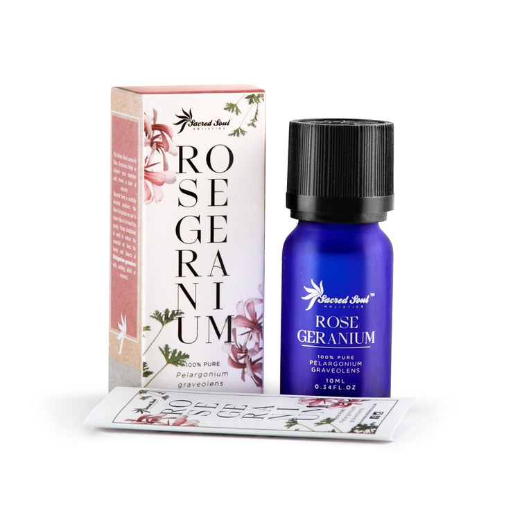 Rose Geranium (Bourbon) Essential Oil - Sacred Soul Holistics